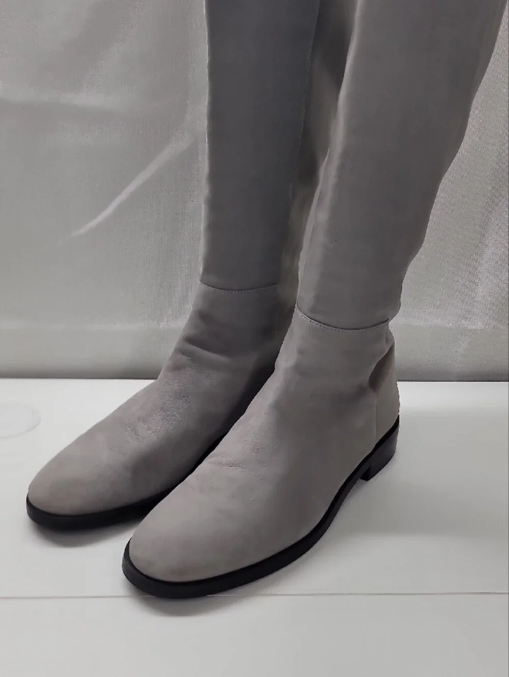 Stuart Weitzman Keelan City Knee High Boot Flannel Size 9
